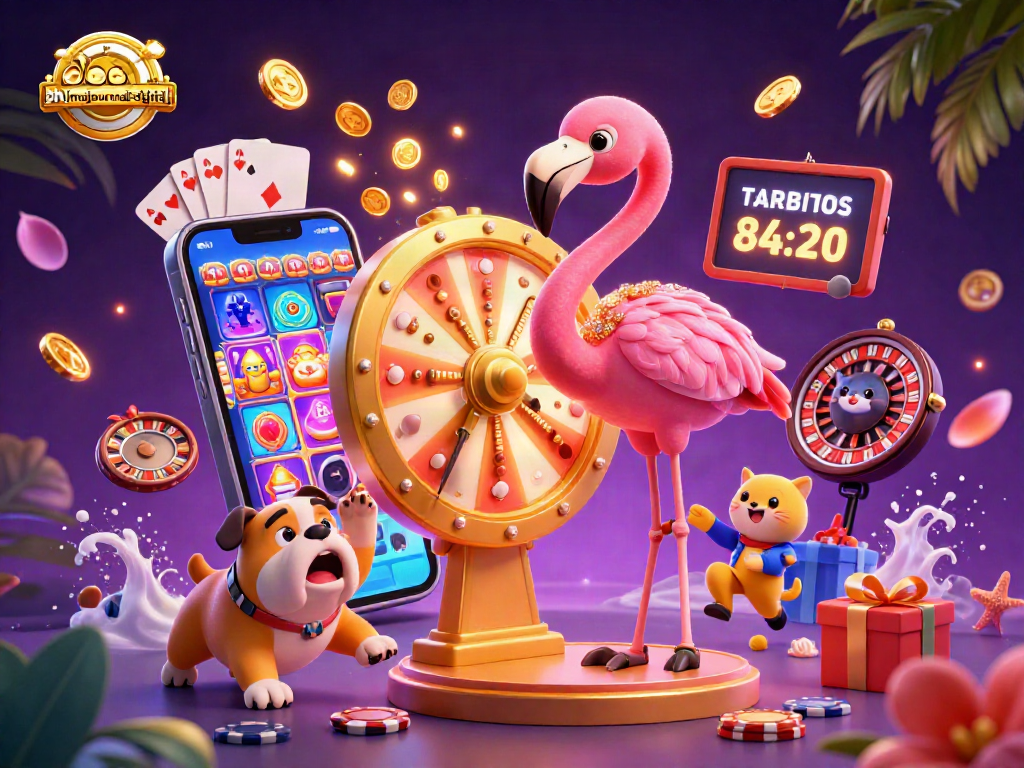 Spin the giant prize wheel at ahimajournal-digital while enjoying colorful casino games.