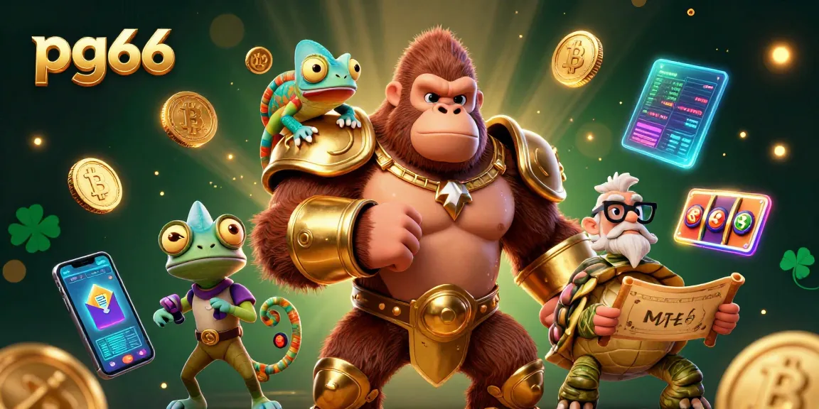 Experience excitement at pg66 with vibrant casino elements highlighting thrilling jackpot games.